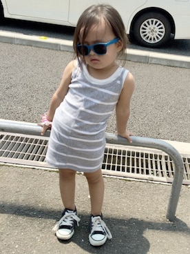 「コンバンース」｜neさん（キッズ・100cm）の夏コーディネート