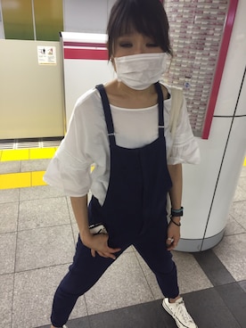 「チャンルー」｜「アイテム（その他）」を使った、じゃんたさん（レディース・159cm）の秋コーディネート