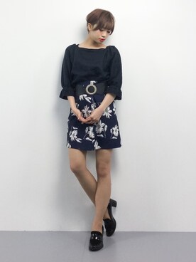 「amelier MAJESTIC LEGON」｜おりこさん（レディース・155cm）の夏コーディネート