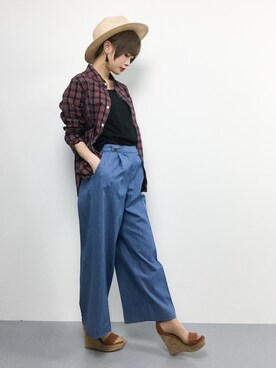 おりこさん(レディース・155cm)の夏コーディネート