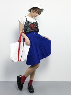 おりこさん（レディース・155cm）の夏コーディネート