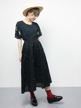 おりこさん（レディース・155cm）の夏コーディネート