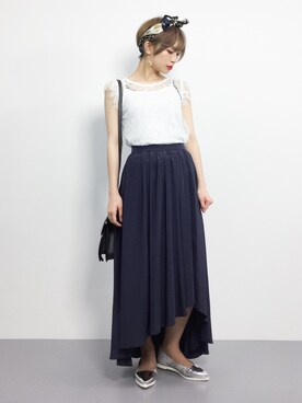 おりこさん(レディース・155cm)の夏コーディネート