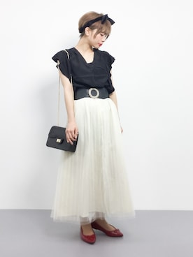 おりこさん（レディース・155cm）の夏コーディネート