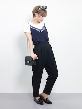 おりこさん（レディース・155cm）の夏コーディネート