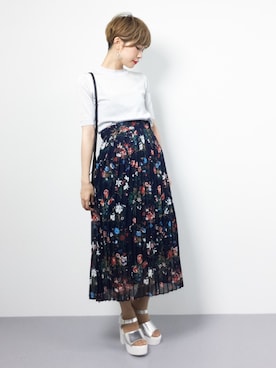 おりこさん（レディース・155cm）の夏コーディネート