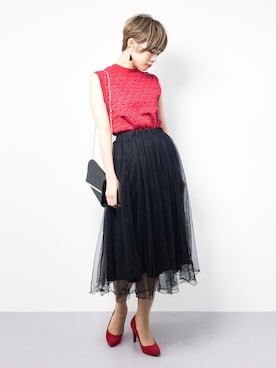 「Luz Llena (NEY)（ラズレナニー）のアイテム（バッグ）」を使った、おりこさん（レディース・155cm）の秋コーディネート