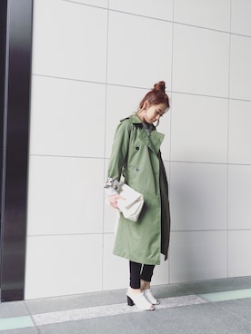 藤井萌さん（レディース・152cm）の春コーディネート