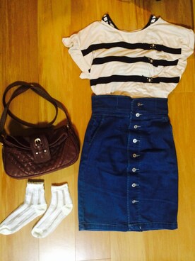 ここにこさん（レディース・165cm）の夏コーディネート