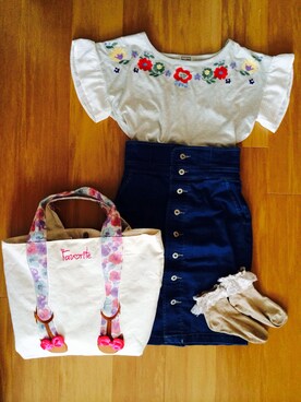 ここにこさん（レディース・165cm）の夏コーディネート