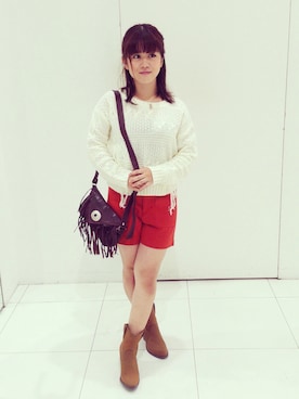 「staff blog」｜中村美咲さん（レディース・146cm）の秋コーディネート