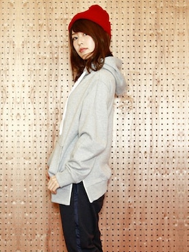 「B.I.D.（ビーアイディー）のアイテム」を使った、MEG BIDさん（レディース・160cm）の冬コーディネート