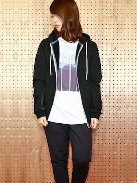 「B.I.D.（ビーアイディー）のアイテム」を使った、MEG BIDさん（レディース・160cm）の春コーディネート