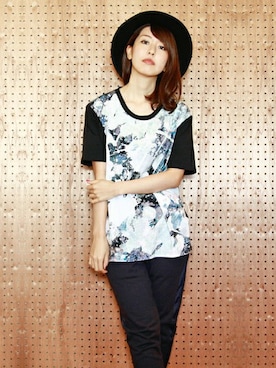 「B.I.D.（ビーアイディー）のアイテム」を使った、MEG BIDさん（レディース・160cm）の春コーディネート