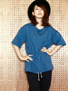 「B.I.D.（ビーアイディー）のアイテム」を使った、MEG BIDさん（レディース・160cm）の春コーディネート