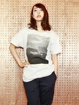 「B.I.D.（ビーアイディー）のアイテム」を使った、MEG BIDさん（レディース・160cm）の春コーディネート