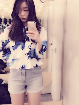 「MONKI」｜kanaeさん（レディース・170cm）の夏コーディネート