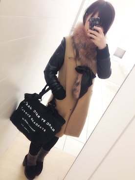 モアンヌ♩。*✡さん(レディース・154cm)の冬コーディネート