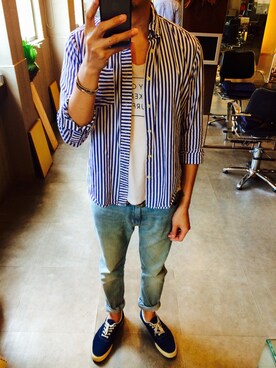 BEEABLEさん（メンズ・173cm）の春コーディネート