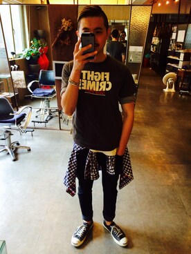 BEEABLEさん（メンズ・173cm）の夏コーディネート