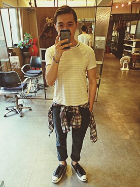 BEEABLEさん（メンズ・173cm）の夏コーディネート