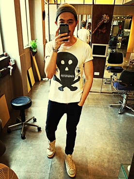 BEEABLEさん（メンズ・173cm）の夏コーディネート