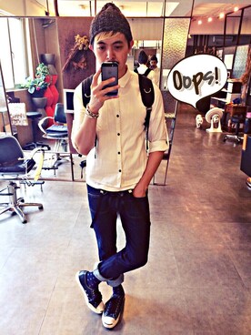 BEEABLEさん（メンズ・173cm）の夏コーディネート