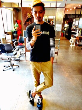 BEEABLEさん（メンズ・173cm）の秋コーディネート