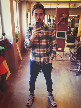 BEEABLEさん(メンズ・173cm)の冬コーディネート