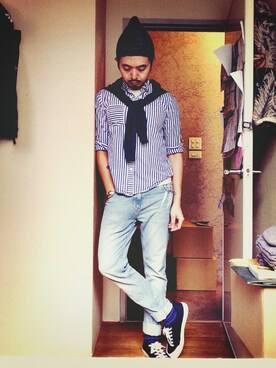 BEEABLEさん(メンズ・173cm)の冬コーディネート