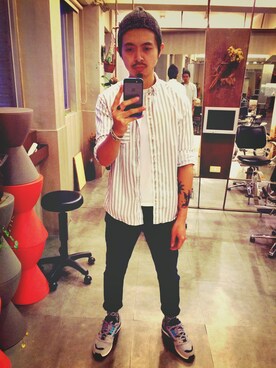 BEEABLEさん(メンズ・173cm)の冬コーディネート