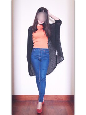 「cotton on」｜「アイテム（ジャケット/アウター）」を使った、Hさん（レディース・155cm）の春コーディネート