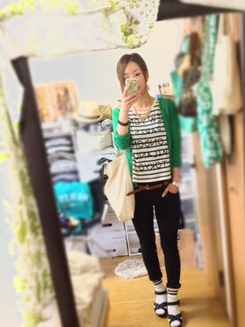 u-koさん（レディース・164cm）の春コーディネート