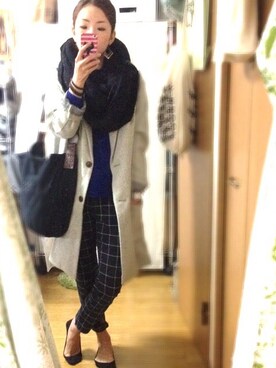 u-koさん(レディース・164cm)の冬コーディネート