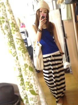 u-koさん（レディース・164cm）の夏コーディネート