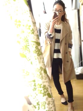 u-koさん（レディース・164cm）の秋コーディネート