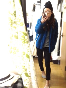 u-koさん（レディース・164cm）の冬コーディネート