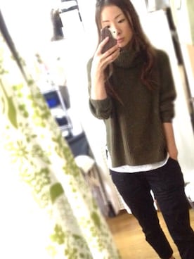 u-koさん（レディース・164cm）の冬コーディネート