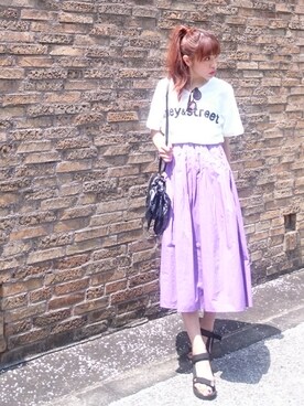 「thevirgnia」｜NORIさん（レディース・161cm）の夏コーディネート
