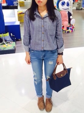 Babette Lさん（レディース・151cm）の秋コーディネート