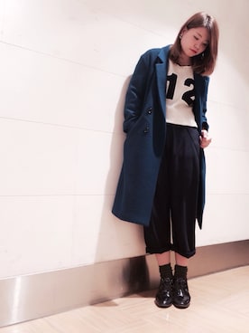 y u k o .さん（レディース・163cm）の秋コーディネート