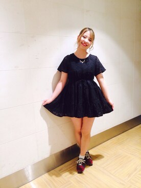 「Dolly&Molly（ドリー＆モリー）のアイテム」を使った、y u k o .さん（レディース・163cm）の春コーディネート