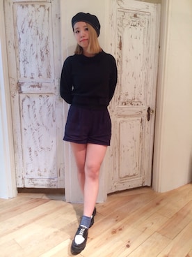 「Dolly&Molly（ドリー＆モリー）のアイテム」を使った、y u k o .さん（レディース・163cm）の秋コーディネート