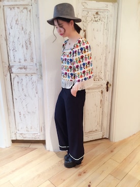 「Dolly&Molly（ドリー＆モリー）のアイテム」を使った、y u k o .さん（レディース・163cm）の冬コーディネート