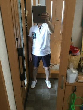 「SPERGA（スペルガ）のアイテム（シューズ）」を使った、cozyさん（メンズ・167cm）の夏コーディネート