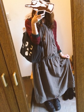 ひだりさん（レディース・160cm）の秋コーディネート