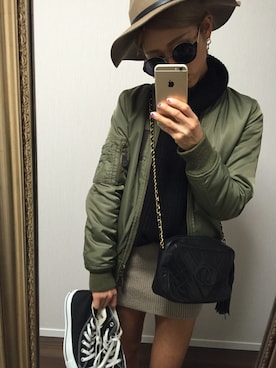 12anna23さん（レディース・159cm）の冬コーディネート