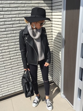 12anna23さん（レディース・159cm）の冬コーディネート