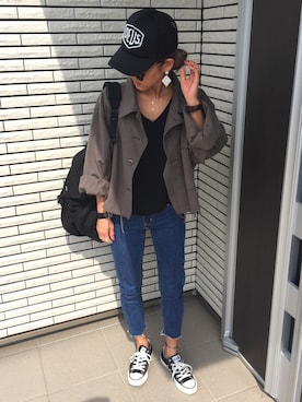 12anna23さんの（American Apparel | アメリカンアパレル）を使ったコーディネート