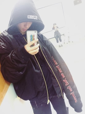 「ANYA HINDMARCH（アニヤハインドマーチ）のアイテム」を使った、edrui0102さん（メンズ・175cm）の秋コーディネート